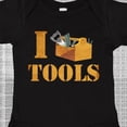 thumbnail image 4 of Inktastic I Love Tools Boys or Girls Baby Bodysuit, 4 of 5