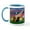 White/Blue Inside, variant on CafePress - Magical Night/Two Dachshunds Mug - 11 oz Ceramic Mug - Novelty Coffee Tea Cup