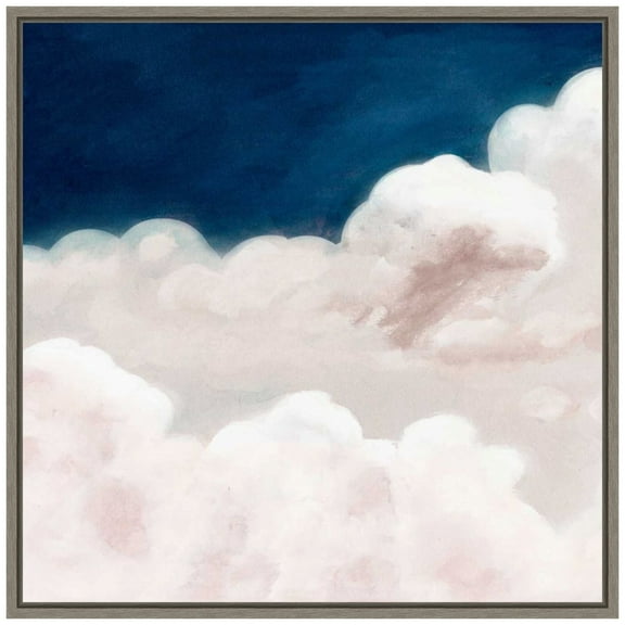 Amanti Art Cloudy Night I Framed Canvas Wall Art Print