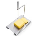 thumbnail image 4 of Rebanadora de Queso de Acero Inoxidable con 8 Cortadores de Queso de Alambre para Rebanadoras de Queso en Bloque Tabla de Cortar Mantequilla de Queso, 4 of 5