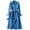 Blue, variant on NLLSHGJ Womens Trench Coat Mid Length Petite Women Overcoat Solid Slim Fit Coat Jacket Long Outerwear Windbreaker Trench Womens Long Jacket Long Coat for Women Black
