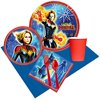 BirthdayExpress Captain Marvel Party Supplies Party Pack for 8