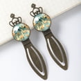 thumbnail image 3 of Alpaca Set of Vintage Copper Crown-Shaped Bookmarks - Stainless Steel Book Accessories for Readers and Book Lovers, Pack of 2, 3 of 5