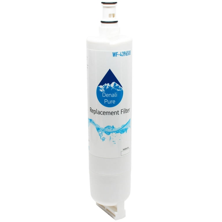 Replacement KitchenAid KSRS25ILBL03 Refrigerator Water Filter - Compatible  KitchenAid 4396508, 4396509, 4396510 Fridge Water Filter Cartridge - Denali  Pure Brand 