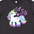 thumbnail image 4 of Inktastic Lil Sis Unicorn- Little Sister Youth T-Shirt, 4 of 5