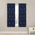 Marvel Rod Pocket Light Filtering Curtain Set, 42" x 84" (2 Panels)