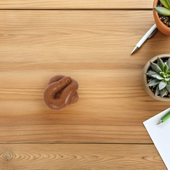 OFFIGAM 10Set Fake Poop for Jokes Brown Plastic for Office and Party Laughter