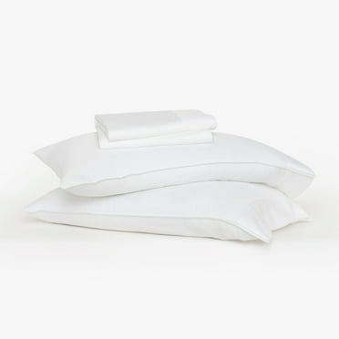 buffy-zero Eucalyptus Sheet Set Queen White