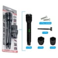 thumbnail image 3 of Faucet and Sink Installer Wrench, 2 Pack 8in1 Multi-purpose Plumbing Tool for Toilet Bowl Basin Installation, Black, 3 of 6