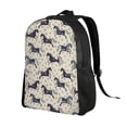 thumbnail image 2 of Rocae Horse print Computer Bag with Separate Compartment, Suitable for 15 inch Laptop Backpack, Gift for Men and Women, 2 of 5