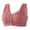 Hot Pink, variant on Voska Daisy Bra for Older Women Front Closure Bras for Senior No Underwire Pink 36