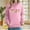 A Christmas 01_Pink, variant on Women's Christmas Sweatshirts Santa Claus Print Pullover Sweater Blouses Drawstring Adjustable Hoodies Relaxed Fit Long Sleeve Hoodies with Kangaroo Pocket