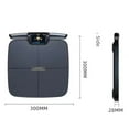 thumbnail image 2 of 8 Electrodes Digital Smart WIFI Scale for Body Weight Fat Accurate BMI Muscle Mass 28 Body Composition Health Analyzer with App, 2 of 12