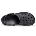 thumbnail image 2 of Women's Garden Clogs Beach Sandals Slippers Lightweight Slip on Water Shoes Black, 2 of 7
