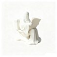 thumbnail image 3 of Ghost Skeleton Reading on Toilet Figurine, Funny Printed Desk Ornament, Spooky Bathroom Counter Statue for Shelf, Nightstand, Office Desk, Halloween Home Decor, 3 of 7