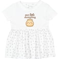 thumbnail image 3 of Inktastic Cute Kawaii Dumpling Baby Girls Baby Dress, 3 of 5