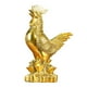 thumbnail image 1 of Estatua de gallo auspicioso lingotes riqueza Feng Shui escultura hogar oficina zodíaco chino ornamento decorativo colección de regalos de negocios, 1 of 5