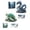 2PCS C+D, variant on Mythical Ocean DIY Bead Kit for Beginners, Tiny 3d Beaded Animal Kit, Glass Beads and Pattern Guide, Underwater Beaded Embroidery Set for Beginners & Craft Enthusiasts