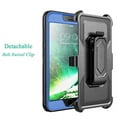 thumbnail image 3 of FIEWESEY for iPhone Se 2022 Case,Rugged Holster Armor Cover[Heavy Duty Protection ] Bumper Case [Belt Swivel Clip] + [Kickstand] for iPhone Se 2020/Se 2022/iPhone 7/iPhone 8 4.7 Inch(Blue), 3 of 5
