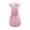 Pink, variant on Plastic Flower Vase for Flowers Arrangement,6.3 inch Decorative Vases for Home Decor,Shelf,Table Centerpieces,Kitchen,Floral Arrangements with Bow for Indoor Decor Red
