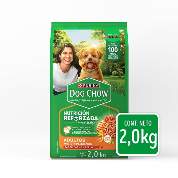 Alimento para Perro Dog Chow Extra Life Adulto Razas Minis y Pequeñas 2 kg