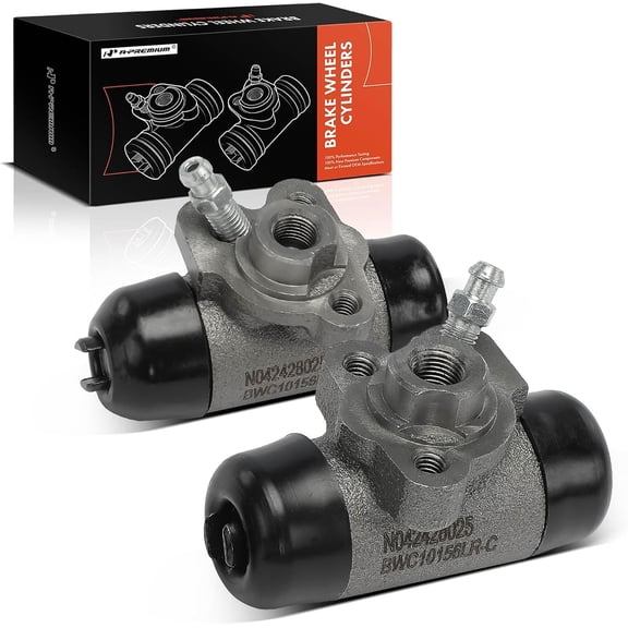 A-Premium Rear Drum Brake Wheel Cylinder Compatible with Select Toyota and Scion Models - Corolla 2003-2008, Prius 2003-2009, Yaris 2007-2017, Celica 2003-2005, xB 2004-2006, 2-PC Set