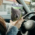 thumbnail image 6 of Fotbe Daisy Koala Pattern 20 oz Tumbler Stainless Steel Vacuum Insulated Coffee Ice Cup Double Wall Travel Flask Leak-proof Coffee Cup-Without Straw, 6 of 8