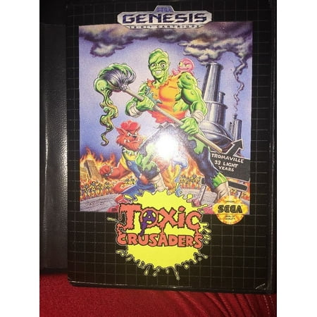 Toxic Avenger : TOXIC CRUSADERS * Sega Genesis Mega Drive