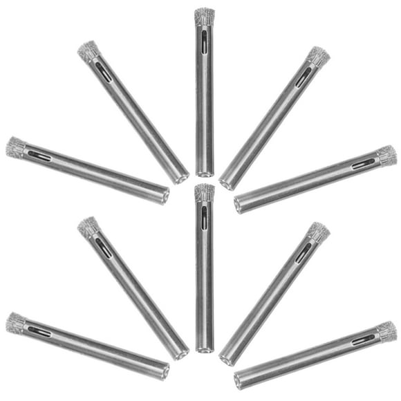 Phenofice 15 PCS Drill Bit for Tiles in Silver Color for Professional Users in Ceramics Work