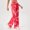 Red, variant on CaiJunJia Women's Wide Leg Sweatpants Drawstring Baggy Sweatpants High Waisted Casual Trousers Jogger Pant