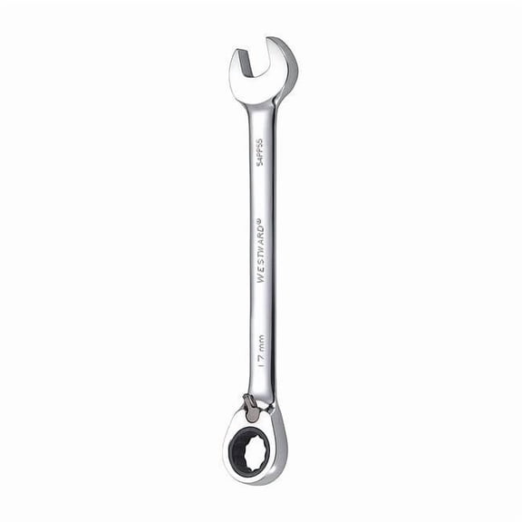 Westward Wrench, Combination, Metric, 17mm 54PP55