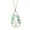Green Aventurine, variant on Ancient Red Copper Winding Natural Stone Crystal Necklace