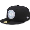 thumbnail image 3 of Men's New Era Navy Chicago White Sox 50th Anniversary 1983 MLB All-Star Game Lavender Undervisor 59FIFTY Fitted Hat, 3 of 5