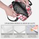 thumbnail image 3 of Easygdp Makeup Caja de Almuerzo para Mujeres y Hombres, Bolsa de Almuerzo Insulada, Bolsas Reutilizables Impermeables para Viajes, Trabajo y Picnics, 3 of 7