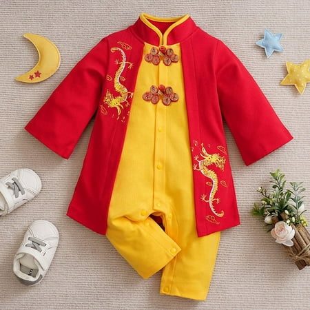 

animation newborn baby conjoined clothes summer cartoon baby ha clothes baby go out to climb generation of hair