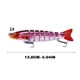 thumbnail image 3 of Señuelo artificial de 12,8 cm, hundible, con forma de varios peces, para pesca en el mar. Peces realistas que atraen a los peces. Portátil, ligero y duradero. Ideal para la pesca desde, 3 of 9