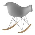 thumbnail image 3 of Modholic Eiffel Rocker Chair, Gray, 3 of 4