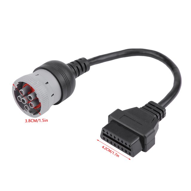 Herramienta de diagnóstico de camiones Diagnóstico Interfaz hembra 16 pines OBD2 ANGGREK Otros