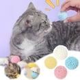 thumbnail image 2 of Hearth & Gear Colorful Paper Rope Cat Toy Set Features 4 Ideal For Interaction Cat Swing Bed Cat Teaser Cat Feeder Mat Mice Cat Dog Interactive for Boom Puppy Heartbeat Animal Cat Wheelchair Microchip, 2 of 6
