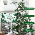 thumbnail image 4 of Christmas Pillow Covers 12x20 Set of 4 Farmhouse Christmas Decorations Happy Holidays Holly Jolly Snowflake Merry Christmas Decor Pillow Cover Cushion Case for Couch Sofa(Green), 4 of 6