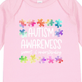 thumbnail image 4 of Inktastic Autism Awareness Support and Understanding Puzzle Pieces Boys or Girls Long Sleeve Baby Bodysuit, 4 of 5