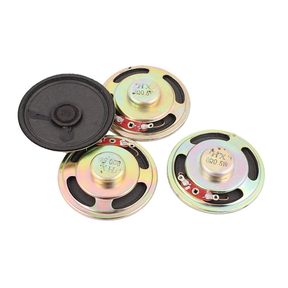 0.5W 8 Ohm 50mm Diameter Internal Speaker Loudspeaker 4Pcs
