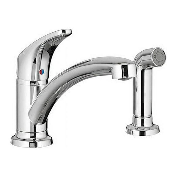 American Standard 7074020.002 Colony Pro Single-Handle Kitchen Faucet, Side Spray, Chrome