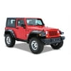 Bushwacker by RealTruck 07-18 Jeep Wrangler Max Pocket Style Flares 2pc Extended Coverage - Black Compatible with select: 2015-2018 Jeep Wrangler UnLimited Sport, 2012-2014 Jeep Wrangler Sport SALE