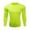 Long Sleeve Shirts Green Clearance, variant on Compression Shirt Men Long Sleeve Seamless Athletic Quick Drying Workout Top Stretch Fit Crewneck Gym Running Undershirts Clearance