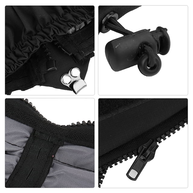 Cubierta de Bota Legging Envolta A Prueba de Viento Las Polainas de Invierno Resistentes a la Lágrima para acampar de Senderismo