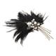 thumbnail image 4 of Broches retro, insignias, prendedores, broches, clips para traje, joyería para bar Estrella negra, 4 of 9