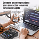 thumbnail image 5 of Mezclador De Audio Bluetooth 4 Canales De Consola Tarjeta NEGRO, 5 of 6
