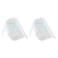 thumbnail image 4 of maskred Eyes Protection Goggle Transparent Shield Screen Full Face Protection Glasses Eyewear, Transparent Blue 2Set, 4 of 6