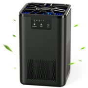 ALROCKET Air Purifier, HEPA Air Filter for Home, Remove 99.9% Smoke Dust for 300 SQ.ft,Black
